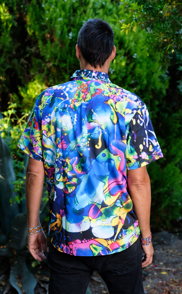 Deep Sea Vision Liquid Light Button Down Shirt