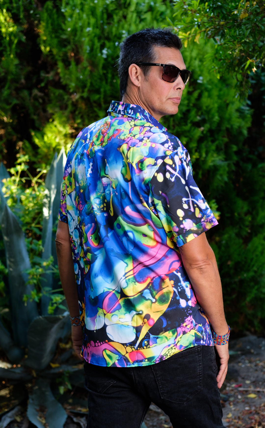 Deep Sea Vision Liquid Light Button Down Shirt