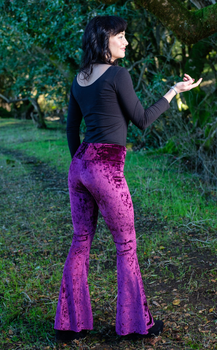 Boysenberry Velvet Slim Bells