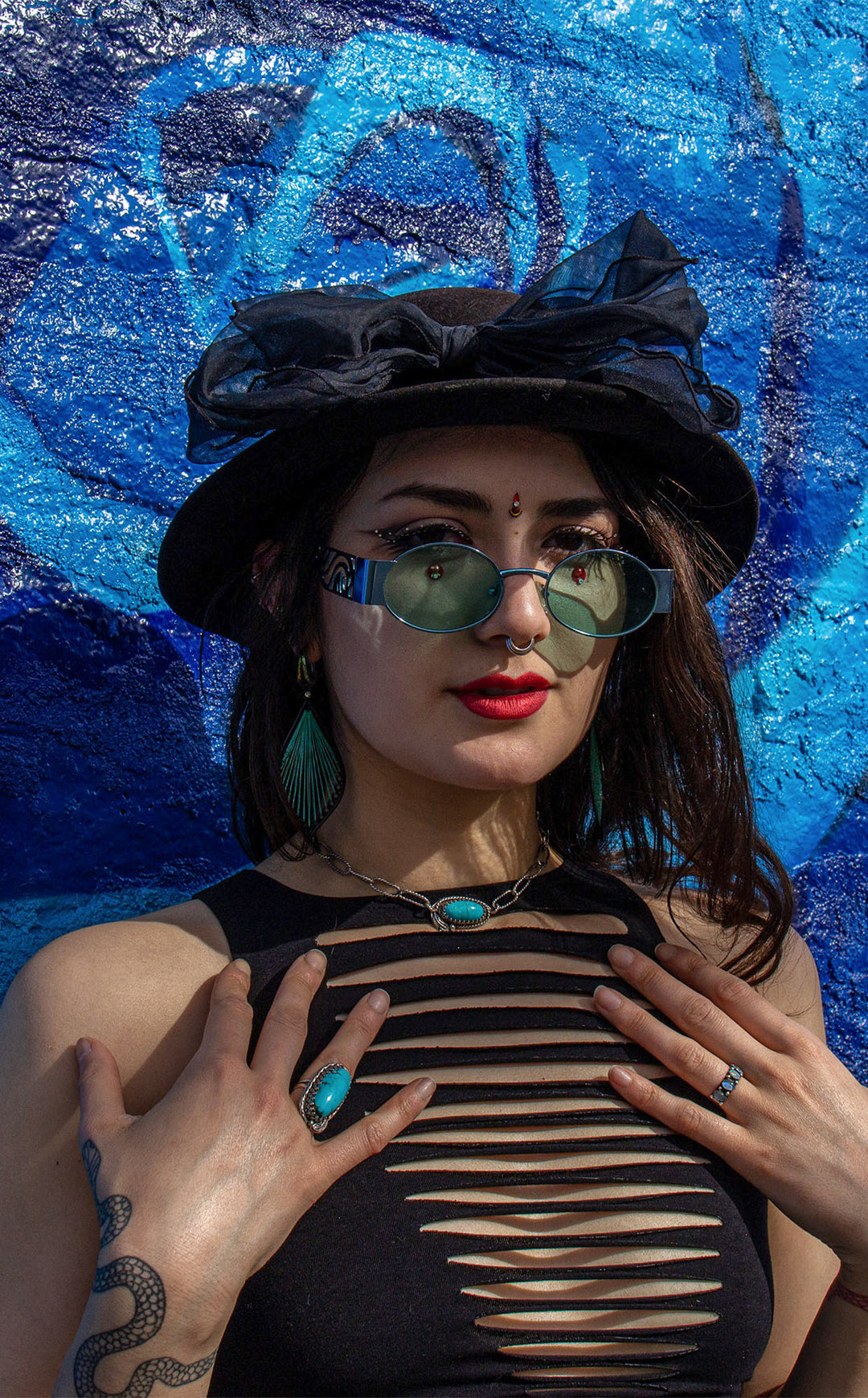 Snipped Bamboo Tank Top - 4 Colors