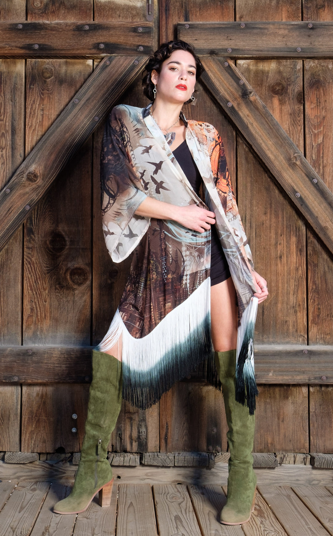 Android Jones Kimono - "Humming Shrine"