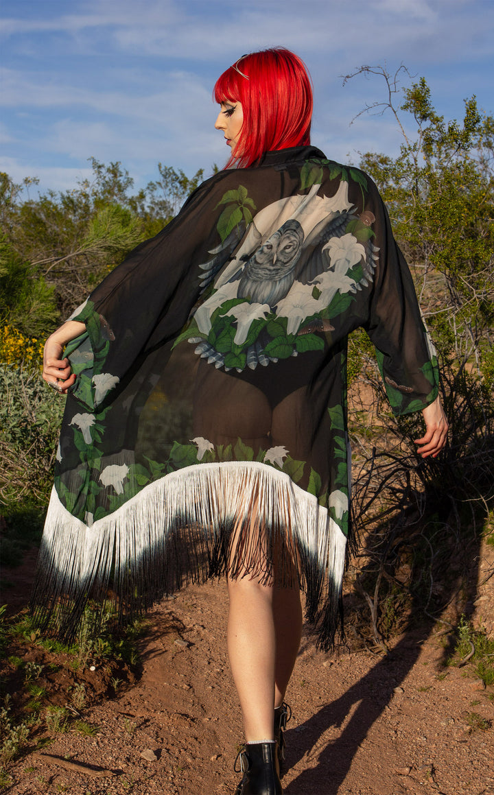 Owl Kimono - Kuona Luna