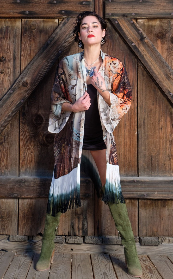 Android Jones Kimono - "Humming Shrine"