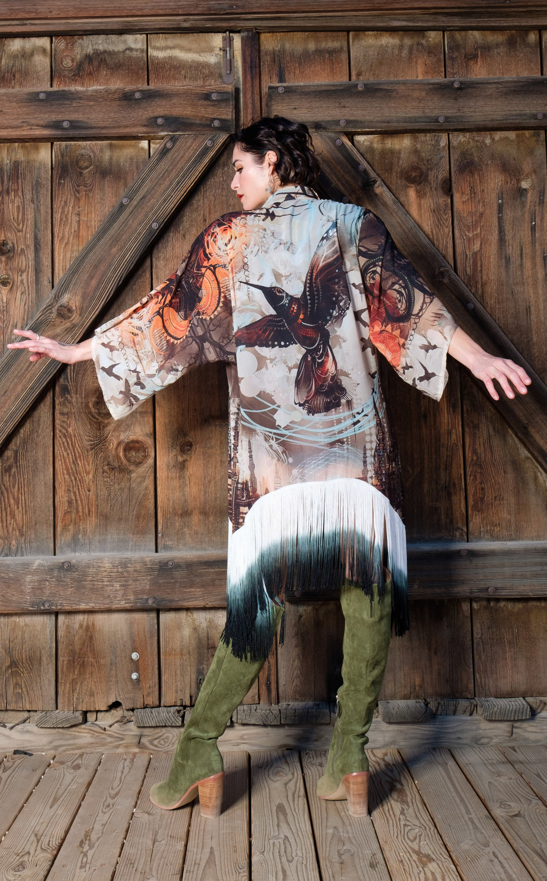 Android Jones Kimono - "Humming Shrine"