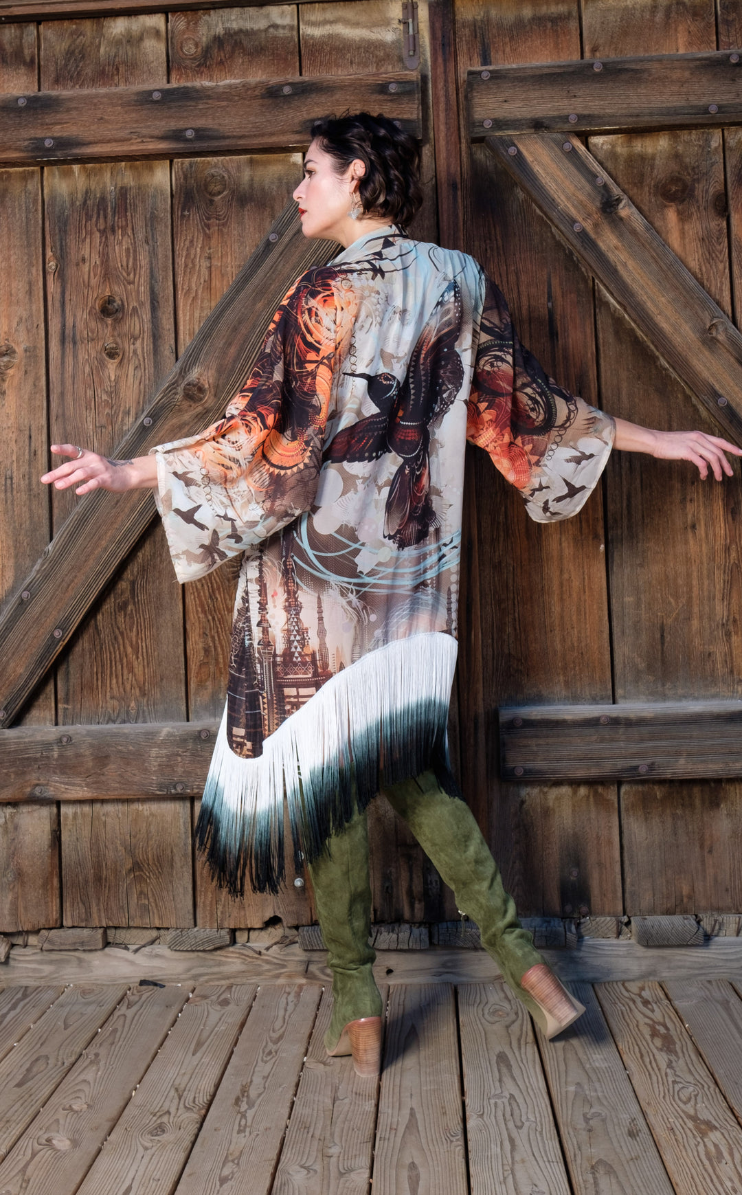 Android Jones Kimono - "Humming Shrine"