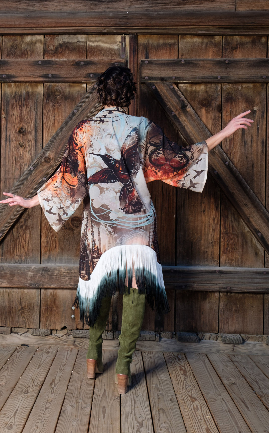 Android Jones Kimono - "Humming Shrine"