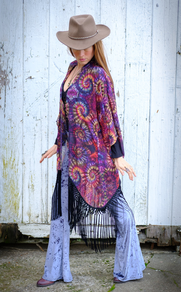 Maple Swirl Kimono - Jammin Warrior Collective