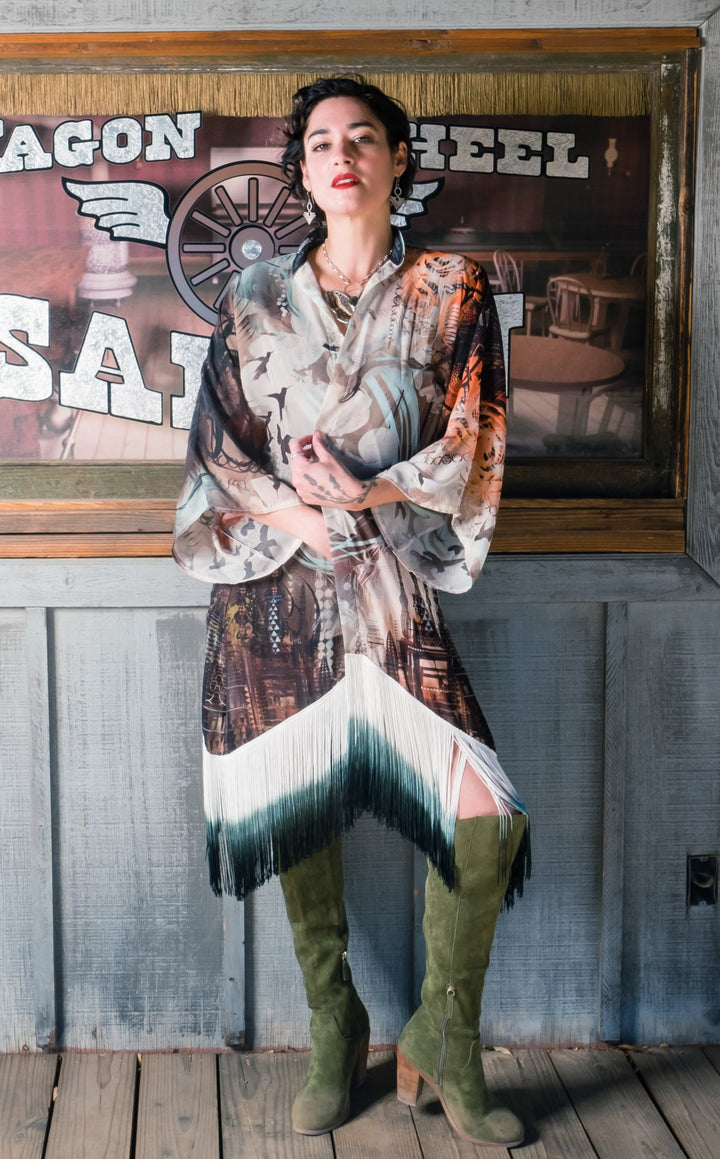 Android Jones Kimono - "Humming Shrine"