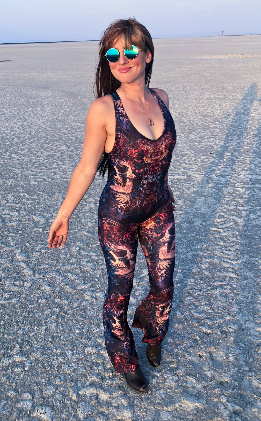 Santa Clara Panther Onesie - Android Jones Collection - Warrior Within Designs ,Jumpsuit 