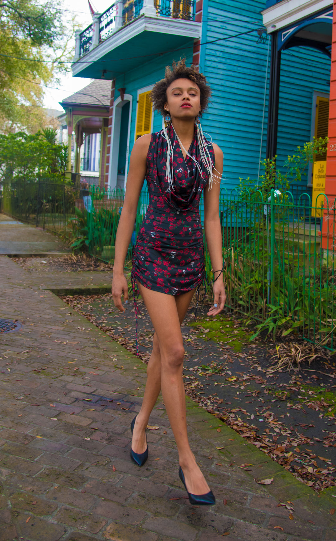 Grateful Dead Dress - Skulls & Roses - Warrior Within Designs ,Dress 