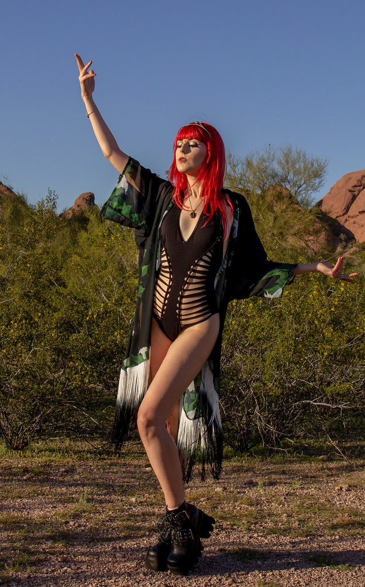 Owl Kimono - Kuona Luna