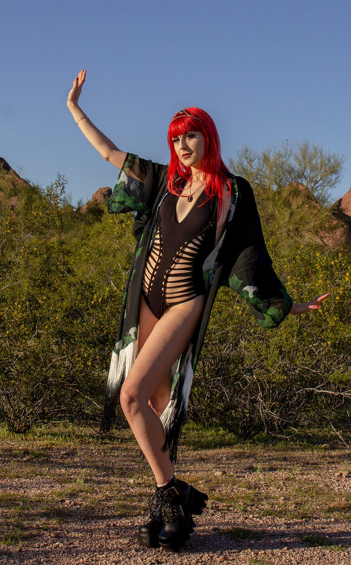 Owl Kimono - Kuona Luna