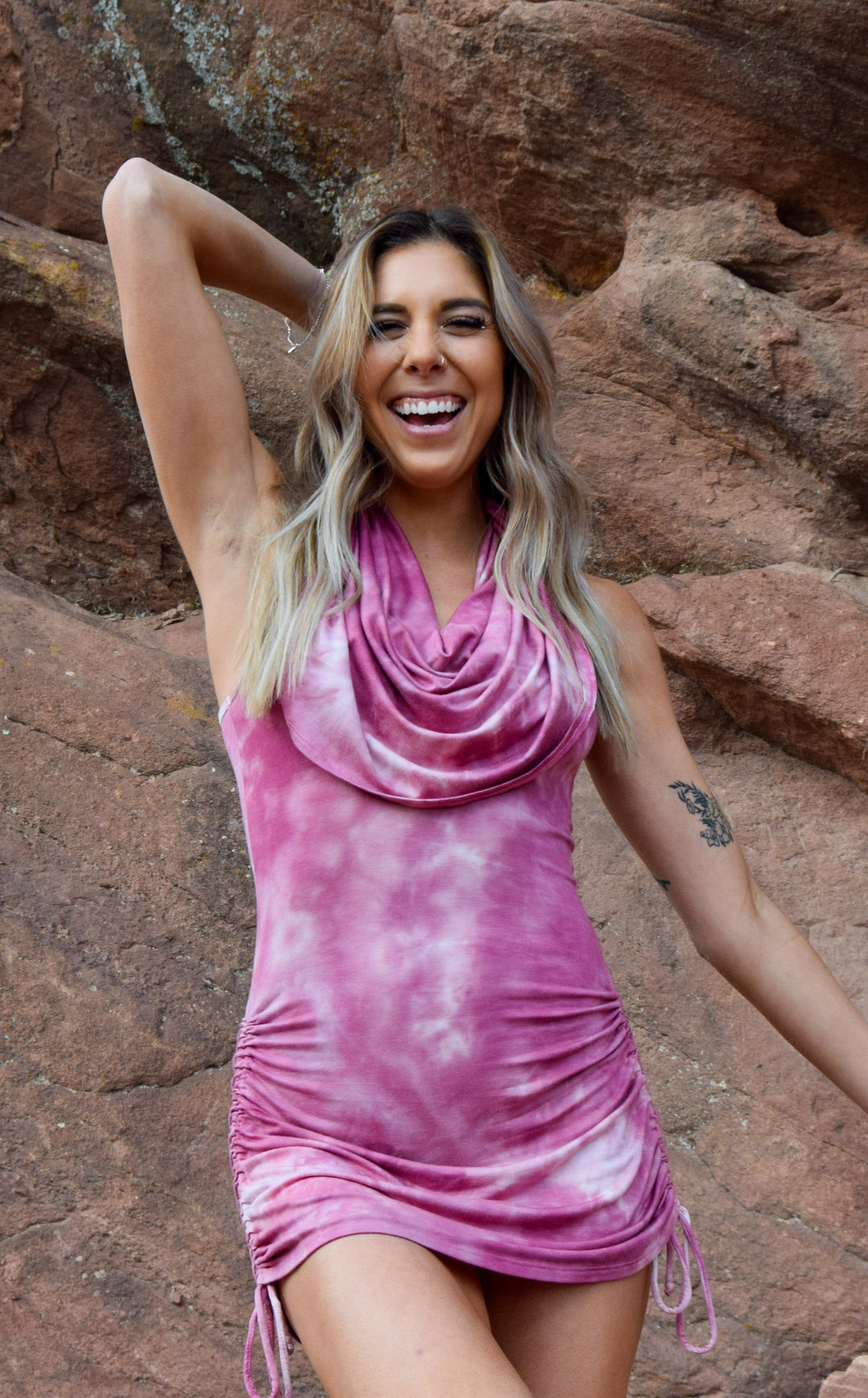 Strawberry Crush Huntress Cinch Dress