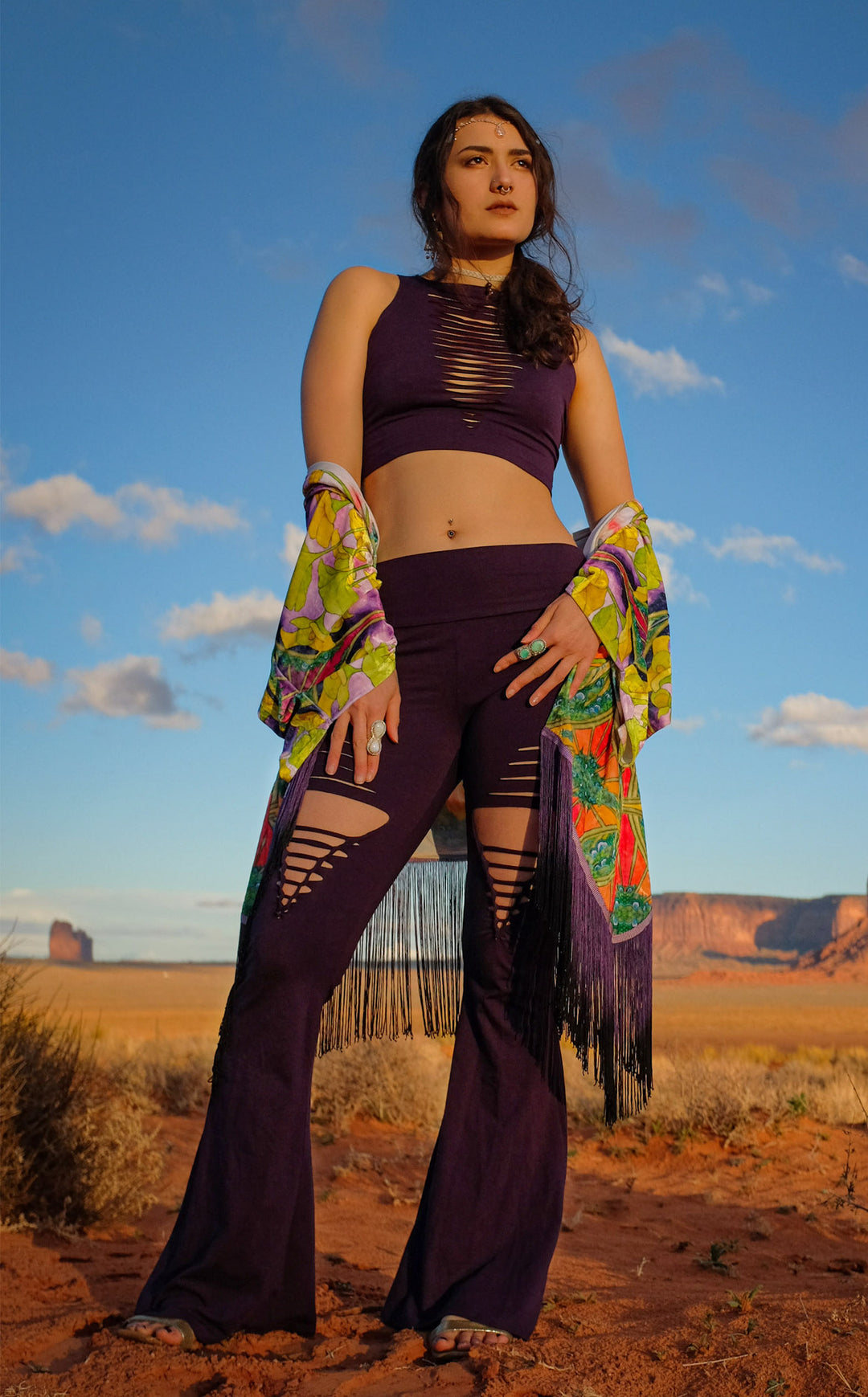 Snipped Bamboo Tank Top - 4 Colors