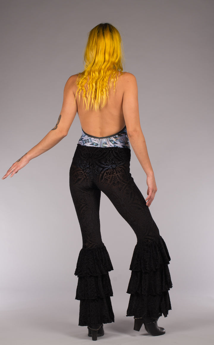 Midnight Burnout Velvet Pirate Pants - Warrior Within Designs ,Pirate Pant 