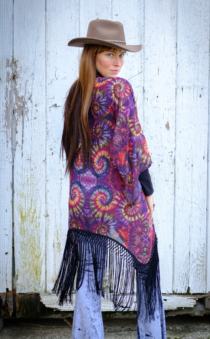 Maple Swirl Kimono - Jammin Warrior Collective