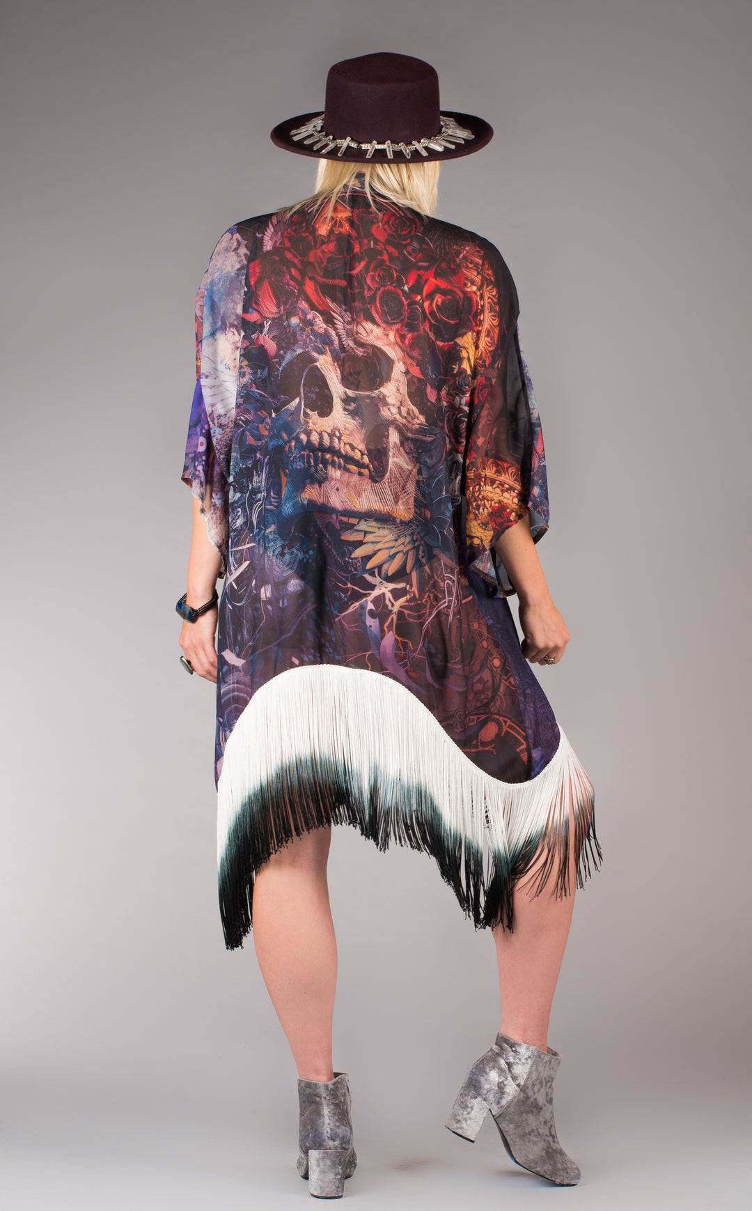 Android Jones Kimono - "Santa Clara" - Warrior Within Designs ,Onesie 