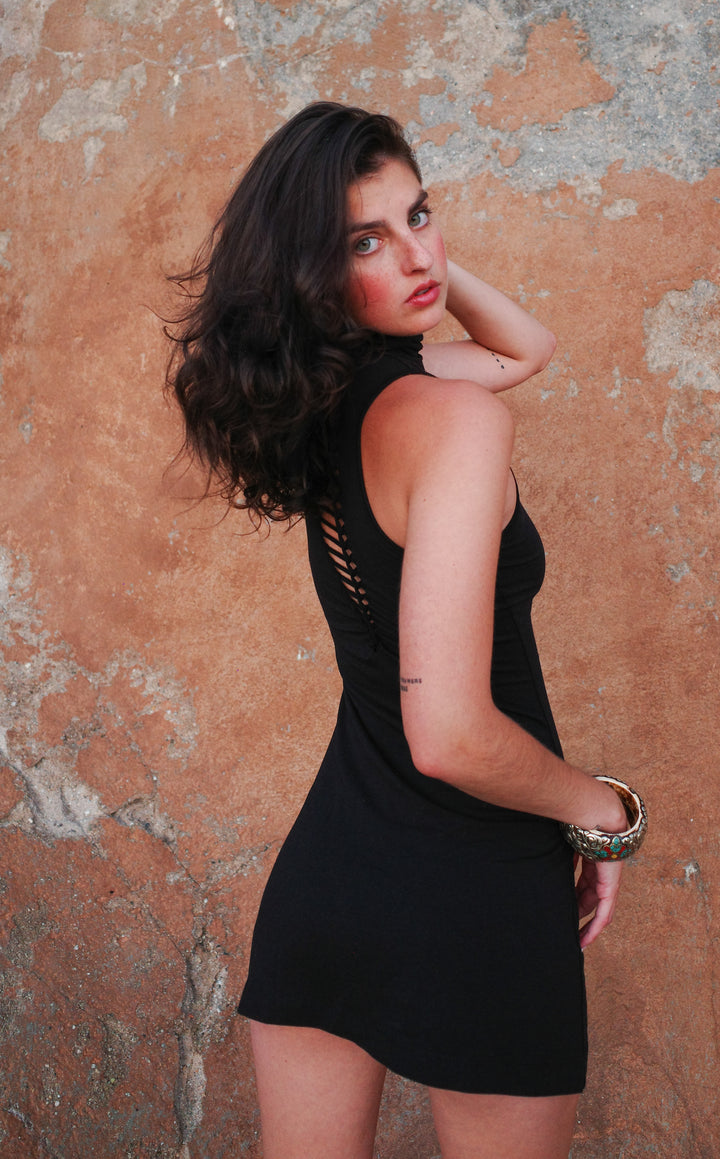 Snipped Bamboo Dyna Dress - 4 Colors