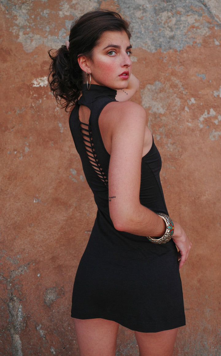 Snipped Bamboo Dyna Dress - 4 Colors