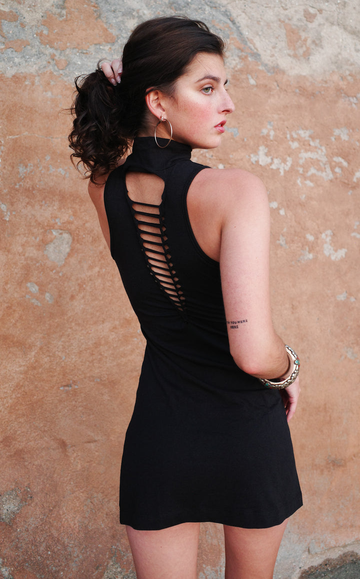 Snipped Bamboo Dyna Dress - 4 Colors