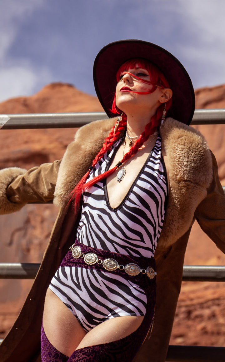 Zebra Liberty Bodysuit