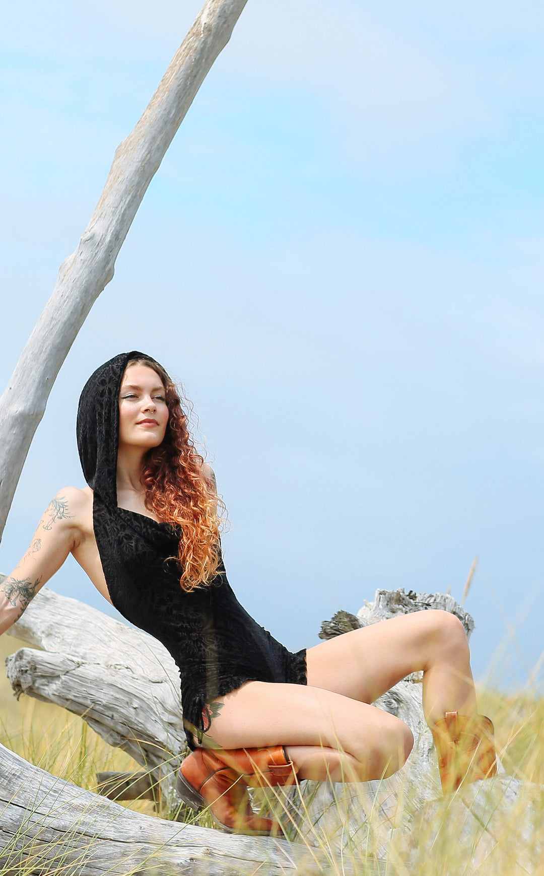 Midnight Burnout Velvet Mystique Shortsie