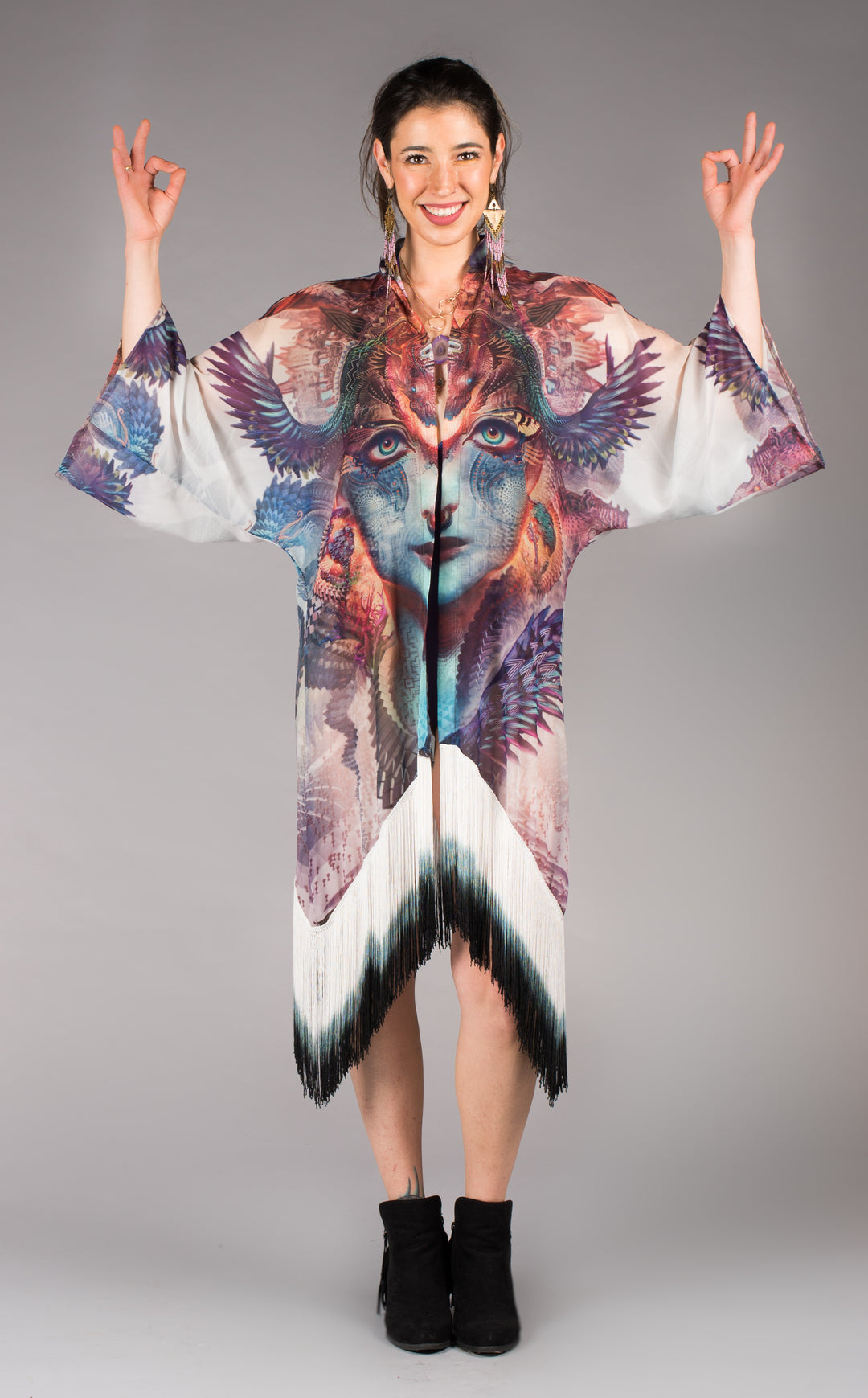 Android Jones Kimono - "Dharma Dragon" - Warrior Within Designs ,Kimono 