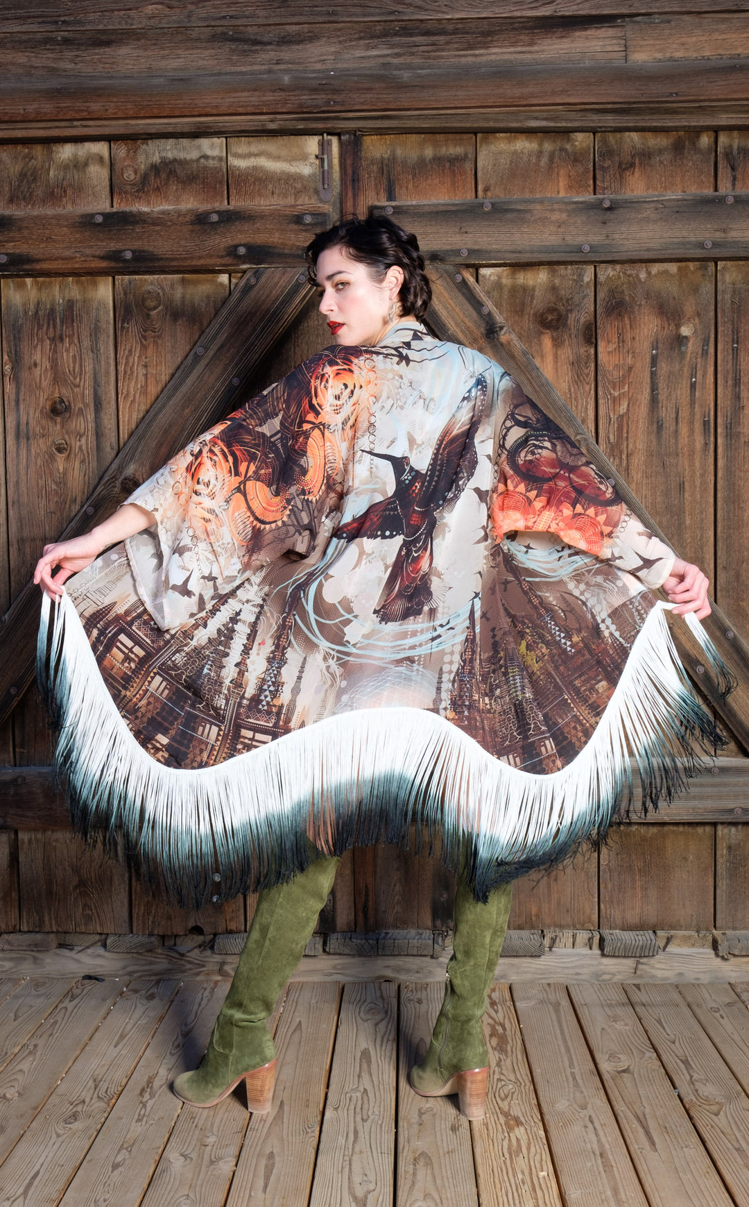 Android Jones Kimono - "Humming Shrine"