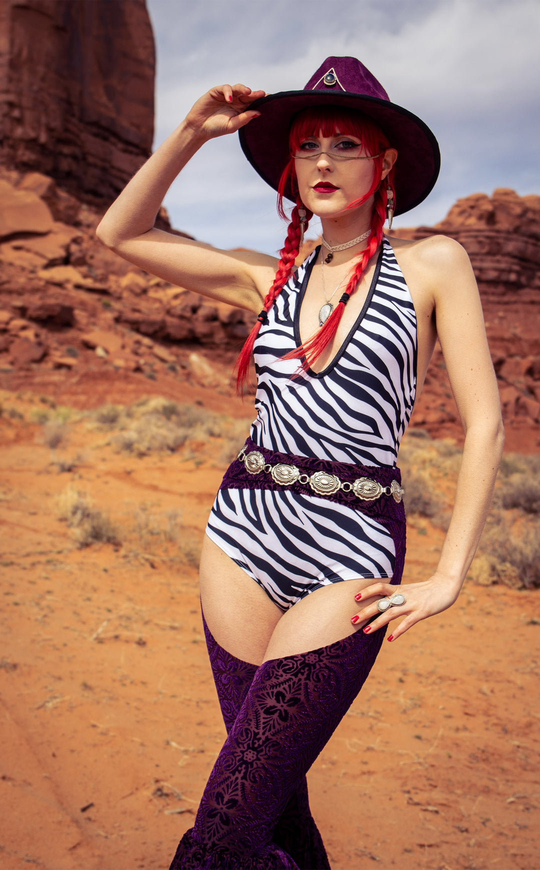 Zebra Liberty Bodysuit