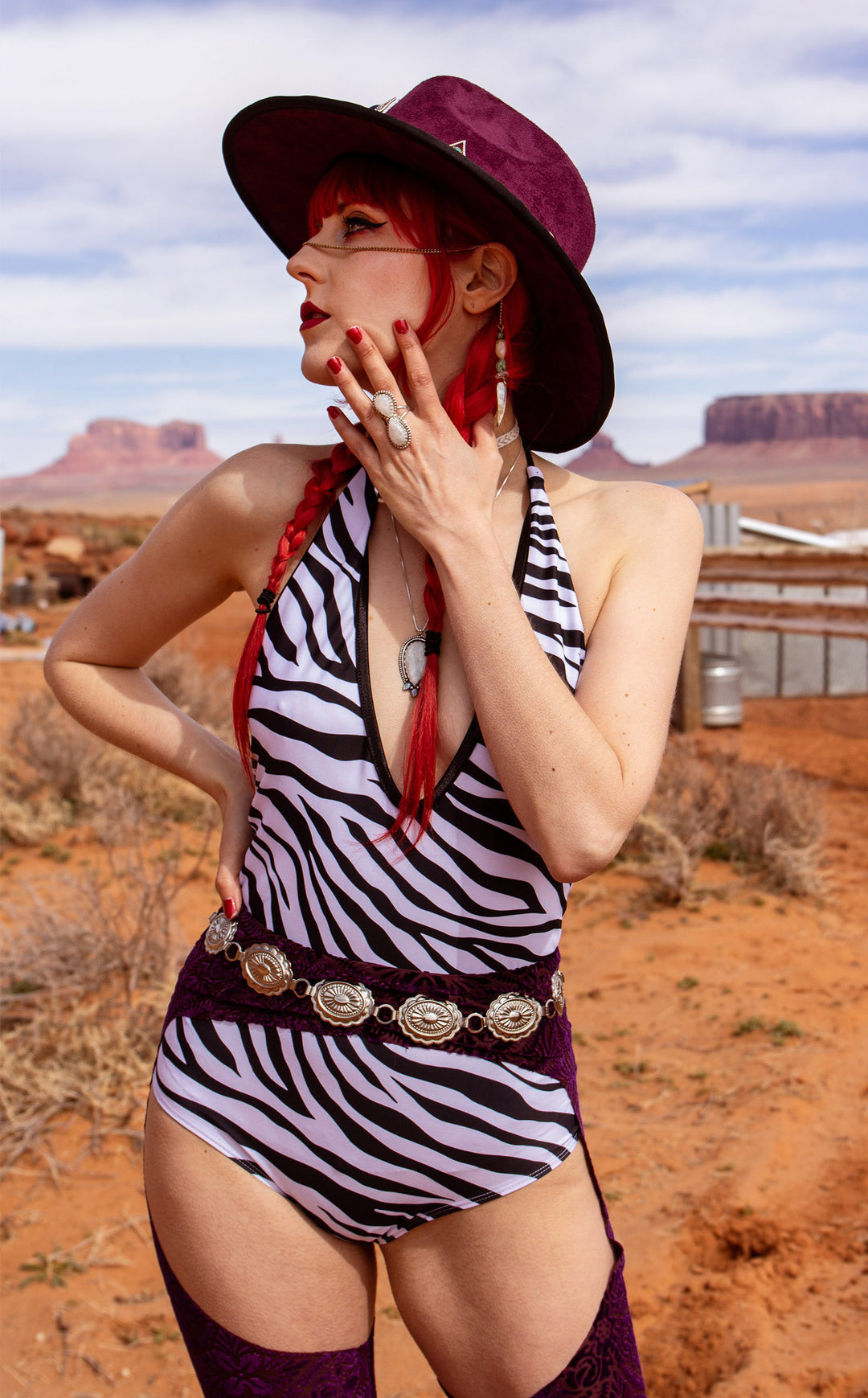 Zebra Liberty Bodysuit